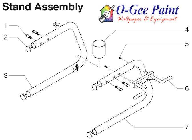 TITANTOOL 330 STAND ASSEMBLY