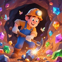 เปิดตัวเกมใหม่ เกมขุดแร่
